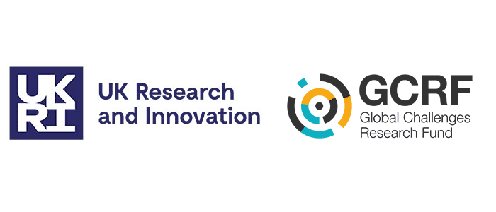 UKRI and GCRF logo